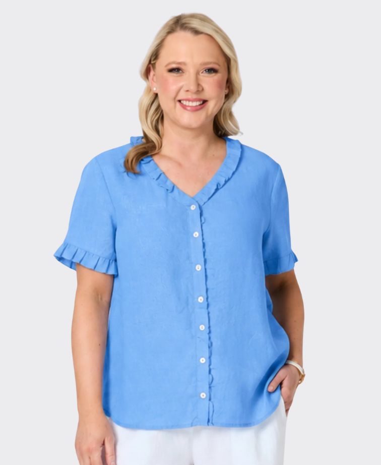 Gordon Smith Top Audrey Linen