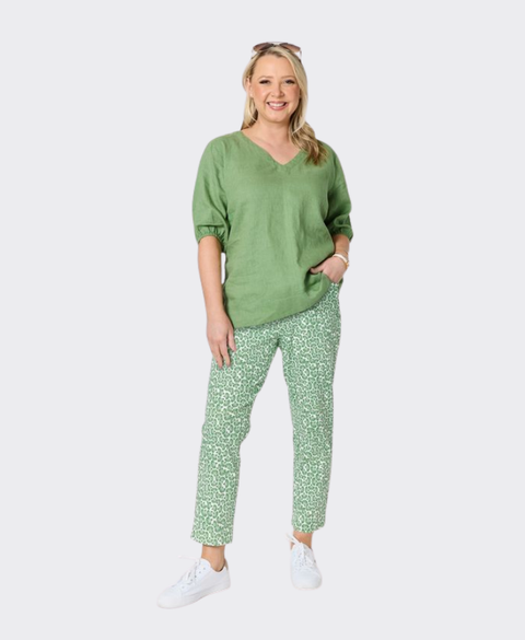 Gordon Smith Top Anna Linen