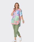Threadz Shirt Urban Jungle Print