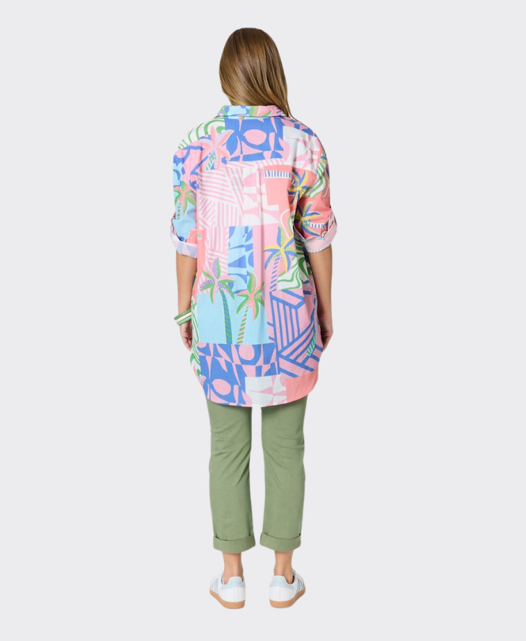 Threadz Shirt Urban Jungle Print