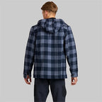 Swanndri Hudson Hoody - Slate/Navy Chk