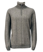 Noble Wilde Mens Javelin Zip Neck - Pumice
