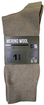 DS Mens Merino Socks - Sandstone