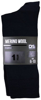 DS Mens Merino Socks - Navy