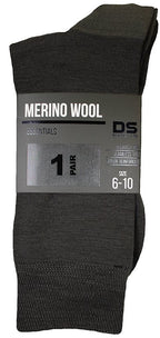 DS Mens Merino Socks - Bark