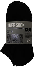 DS Sock Cushion Sole Liner 3pk - Black