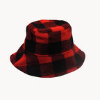 Swanndri Crusher Hat - Red/Blk Check