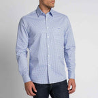 RMW Collins L/S Shirt - White/Blue