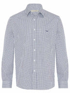 RMW Collins L/S Shirt - Navy/White