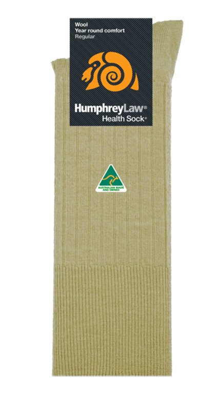 Humphrey Law Health Sock Wool - Antelope