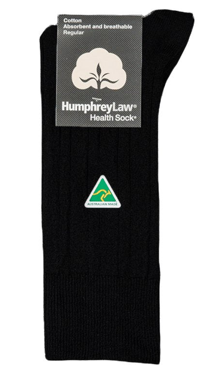 Humphrey Law Health Sock Cotton - Black