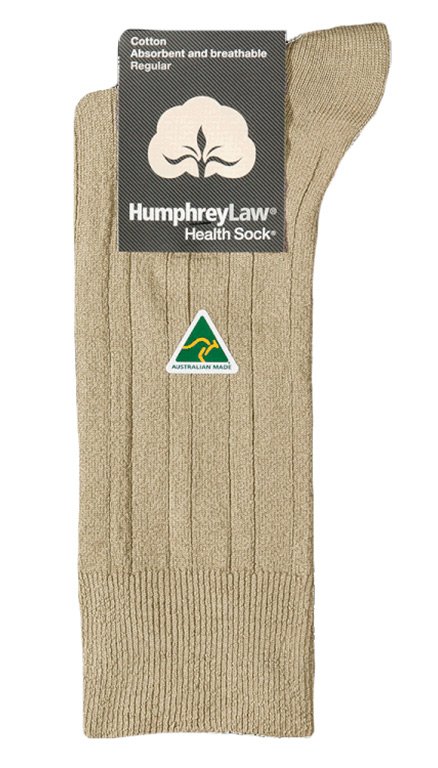 Humphrey Law Health Sock Cotton - Antelope