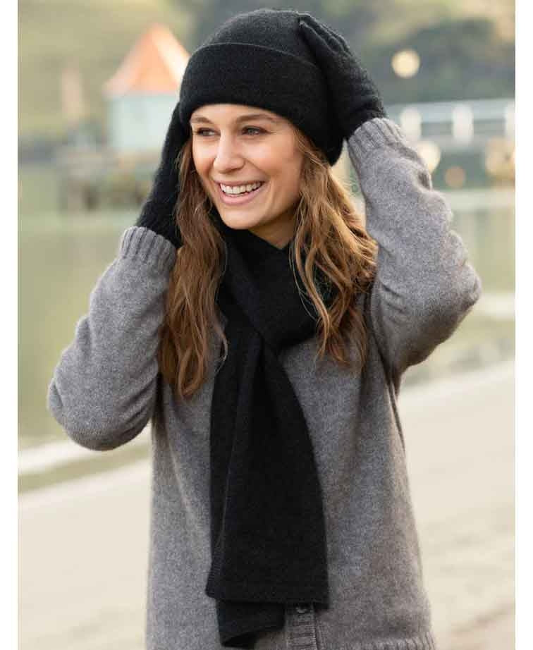 Noble Wilde Scarf - Black