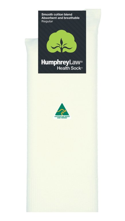 Humphrey Law Health Sock Cotton - White