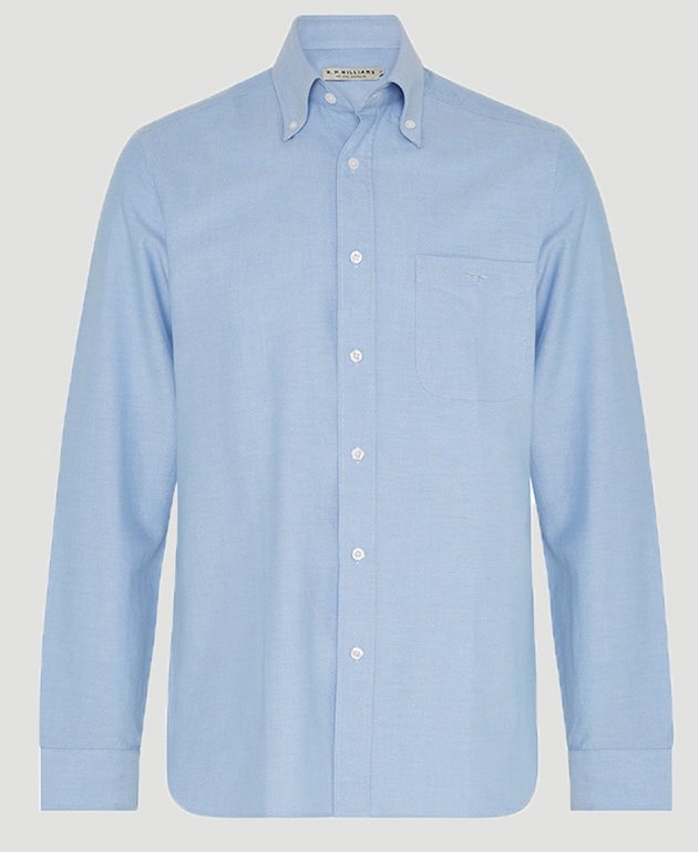 RMW Collins Button Down Shirt - Light Blue