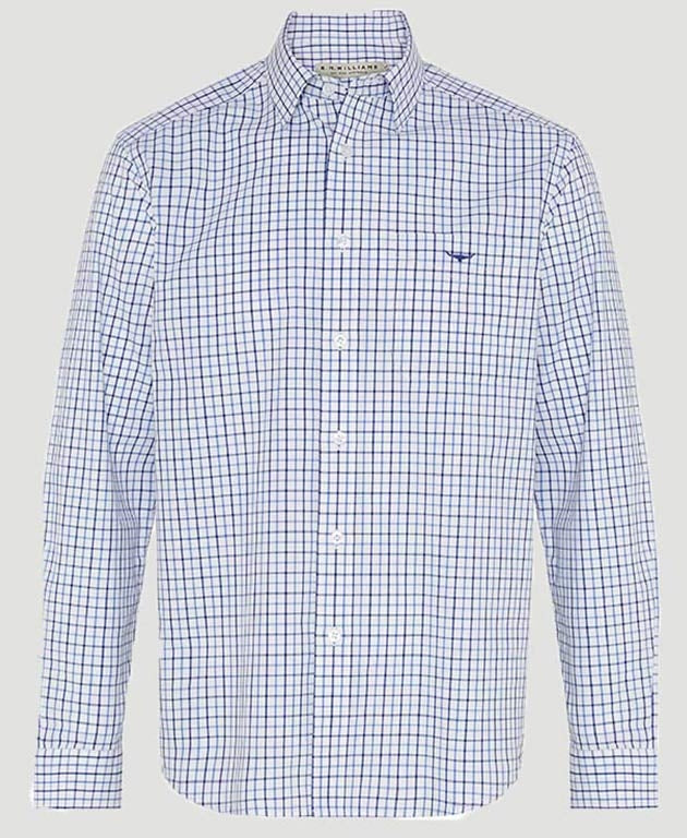 RMW Collins Shirt - Blue/White/Navy
