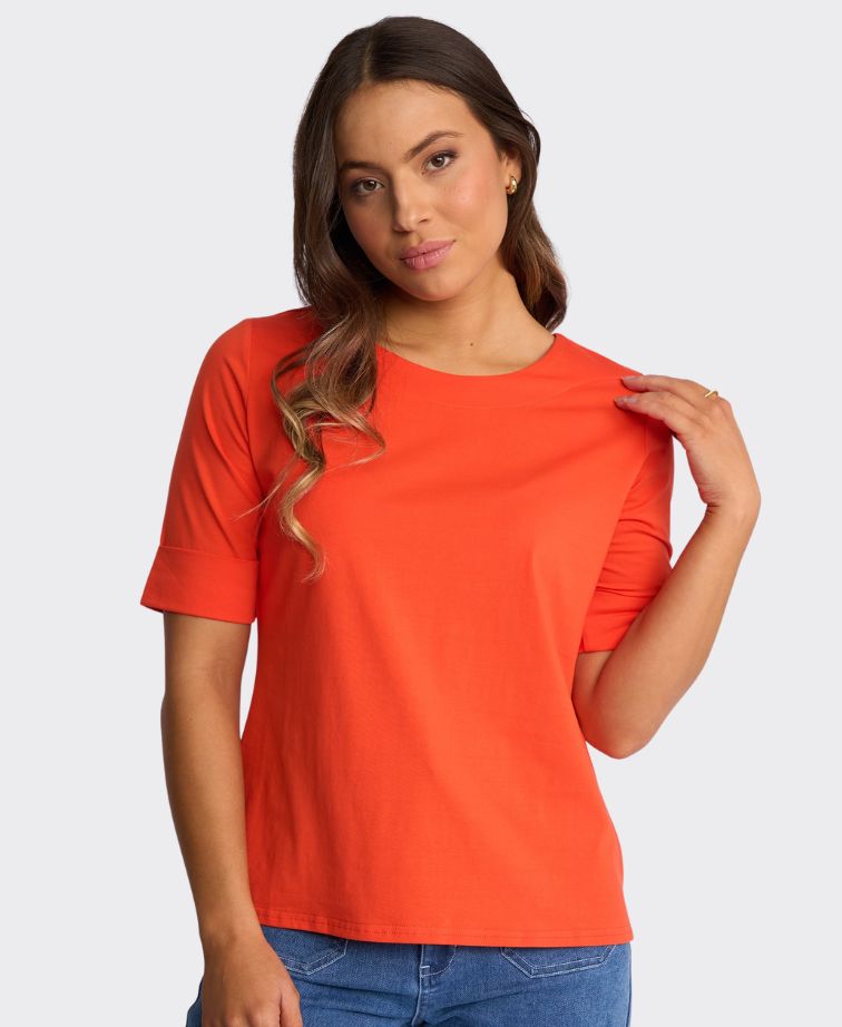 Vassalli Top Round Neck Hudson