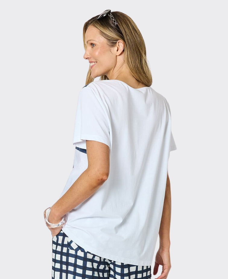 Clarity Top Geometric