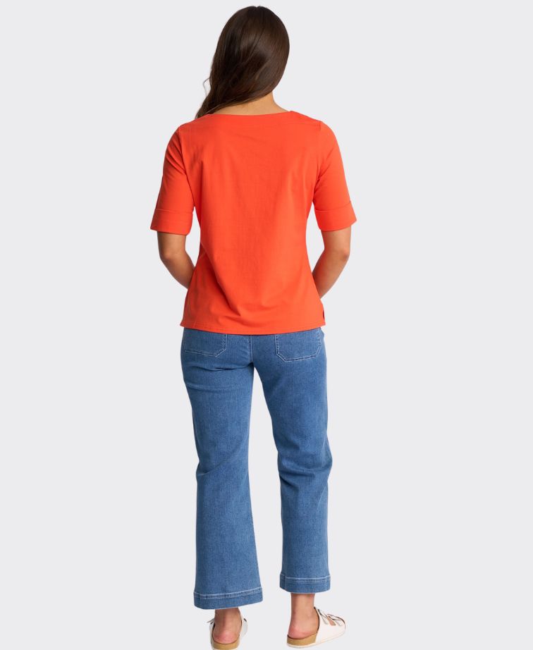 Vassalli Top Round Neck Hudson