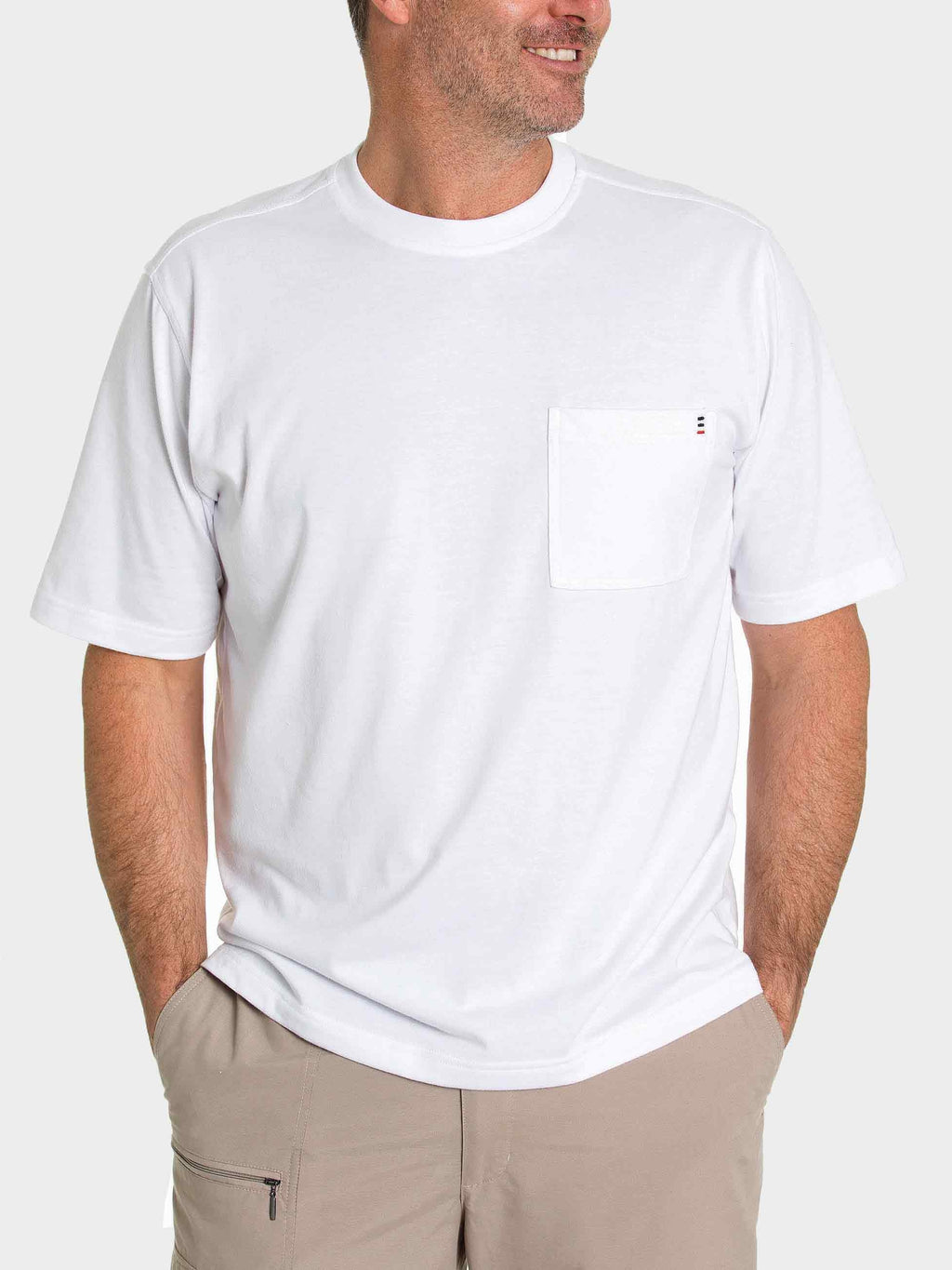 Breakaway Tee Kinnersly Crew - White