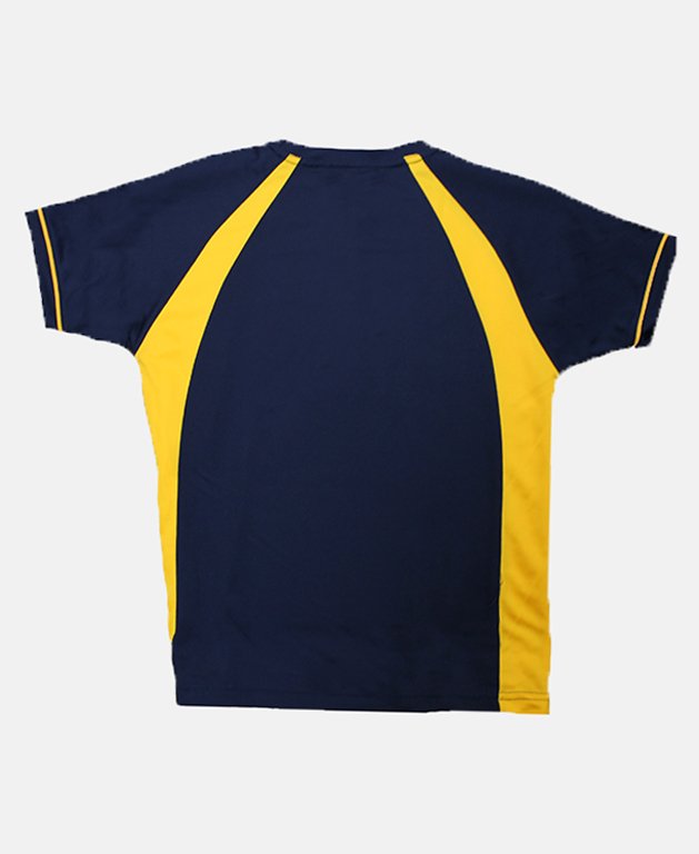North Shore Cricket Training Tee - Navy/Gold