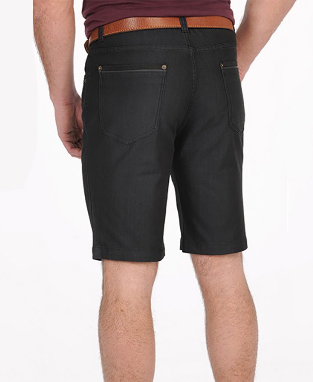 Bob Spears Shorts Five Pocket Stretch - Charcoal Denim