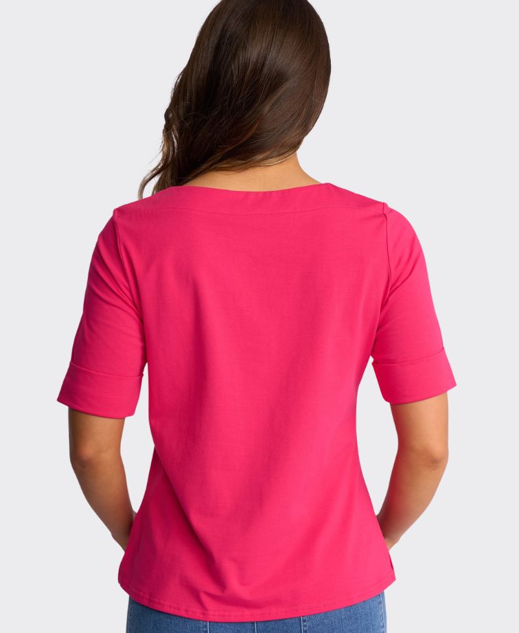 Vassalli Top Round Neck Hudson