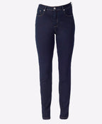 Vassalli Jean Basket Weave Skinny Leg - Indigo Denim
