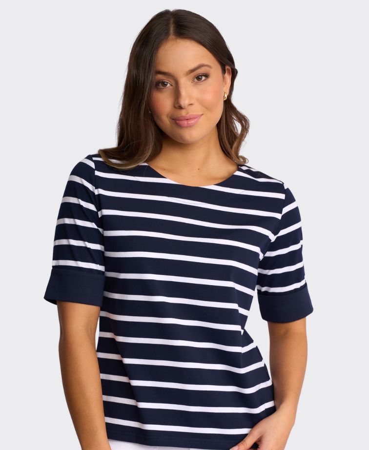 Vassalli Top Round Neck Hudson