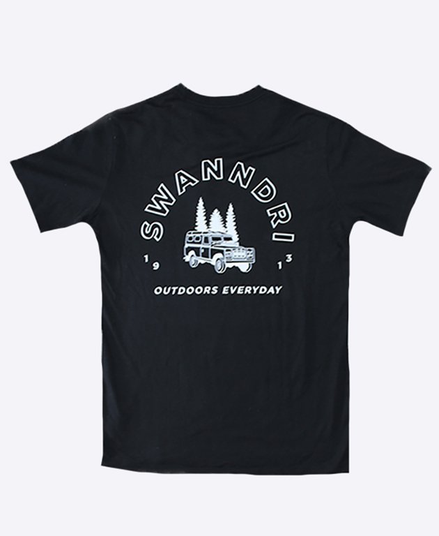 Swanndri Tee Off-Trail Jersey - Black/White