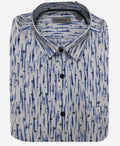 Function Shirt S/S Print - Blue