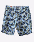 Michel Rouen Shorts Soft Wash Floral - Blue