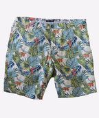 Michel Rouen Shorts Soft Wash Floral - Beige