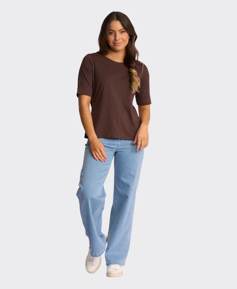 Vassalli Top Round Neck Hudson
