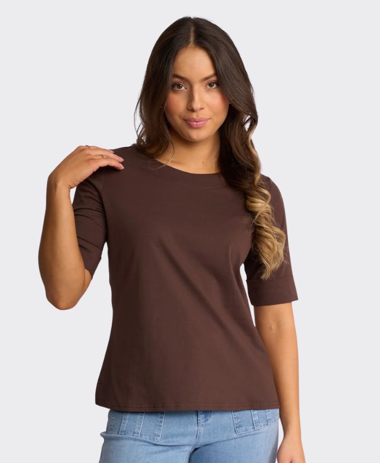 Vassalli Top Round Neck Hudson
