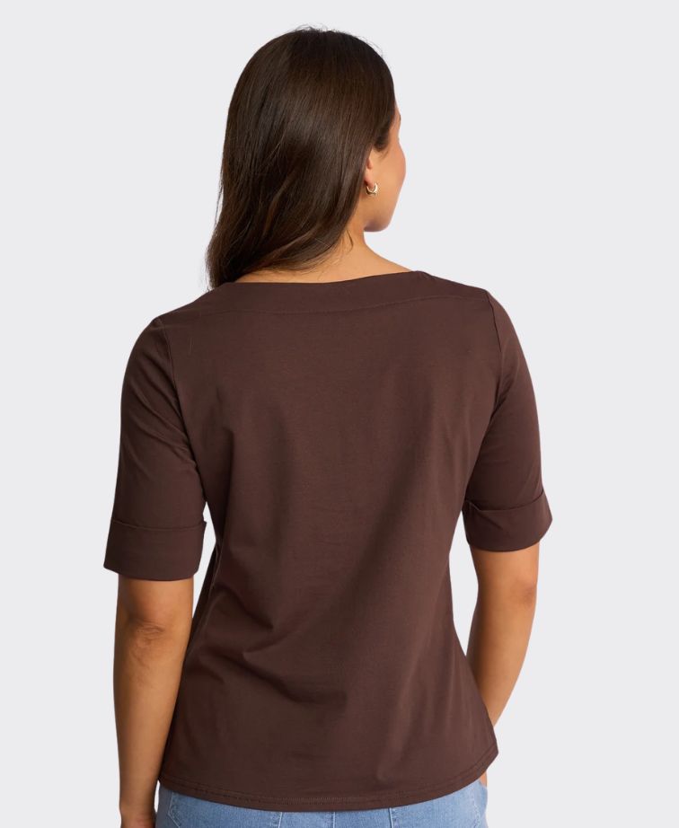 Vassalli Top Round Neck Hudson