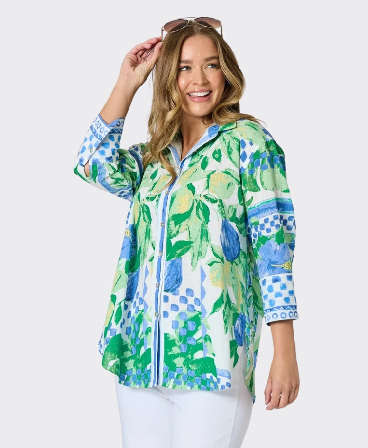 Threadz Shirt Limoncello Print