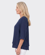 Renoma Top Leo Layered