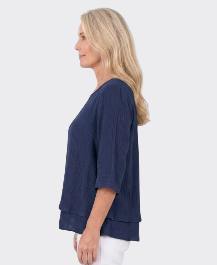 Renoma Top Leo Layered