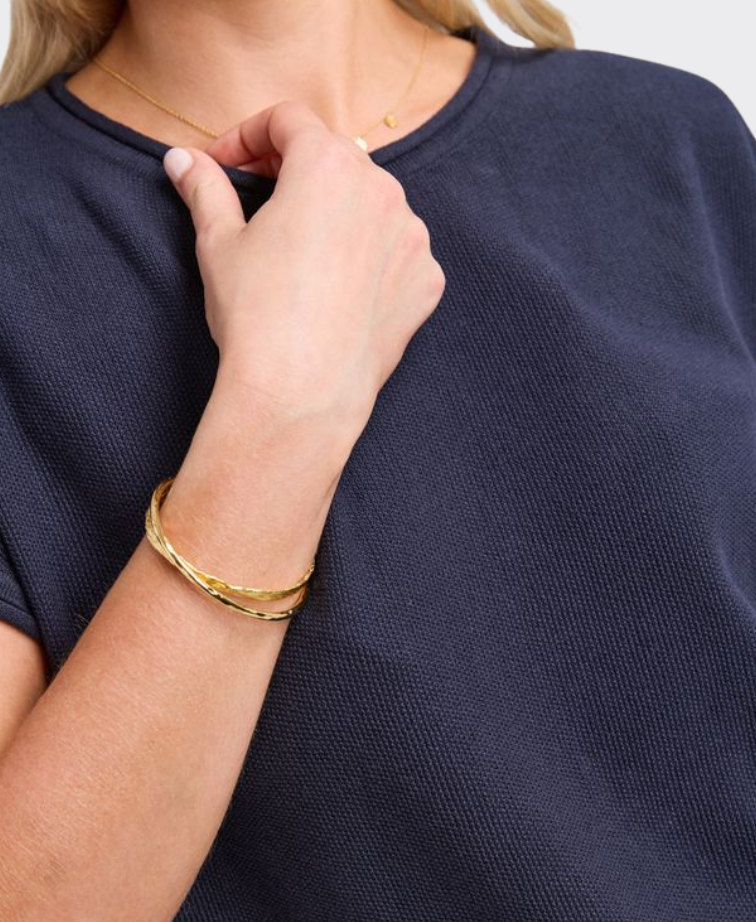 Elm Tee Eliza Boat Neck Stripe