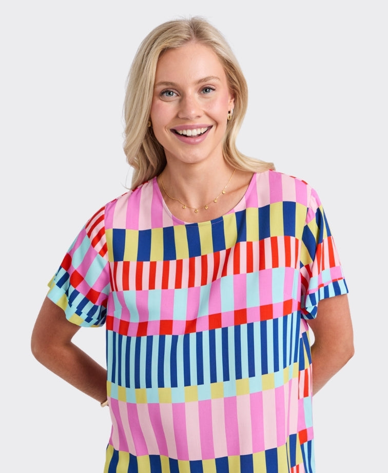Elm Dress Rio Rumba