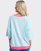 Elm Sweat Maize Stripe Ringer