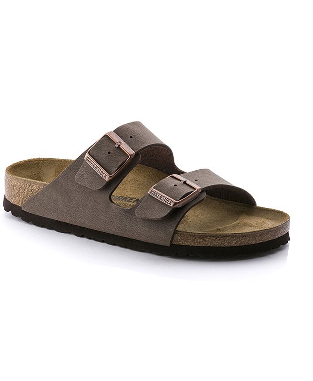 Birkenstock Arizona Birkibuc Mocca Regular - Mocca