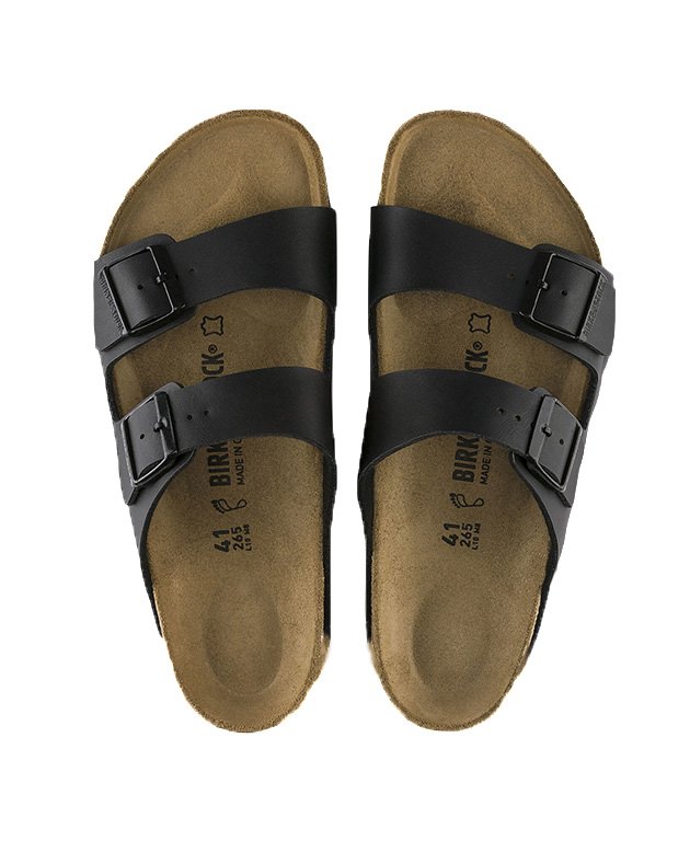 Birkenstock Arizona Birko-Flor Black Regular - Black