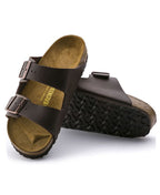 Birkenstock Arizona Birko-Flor Dark Brown Regular - Dark Brown