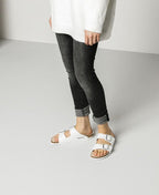 Birkenstock Arizona Birko-Flor White Narrow - White