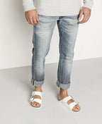 Birkenstock Arizona Birko-Flor White Narrow - White