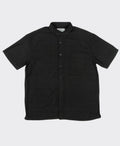 Kingston Grange Shirt S/S Bamboo Black - Black