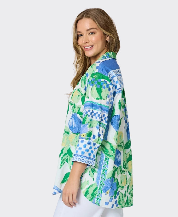 Threadz Shirt Limoncello Print