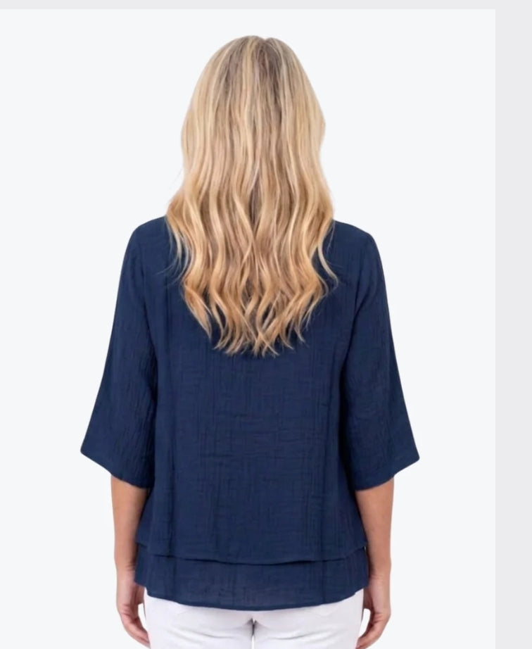 Renoma Top Leo Layered